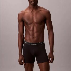 CK Icon Cotton Stretch Limited Edition Boxer Brief - Black